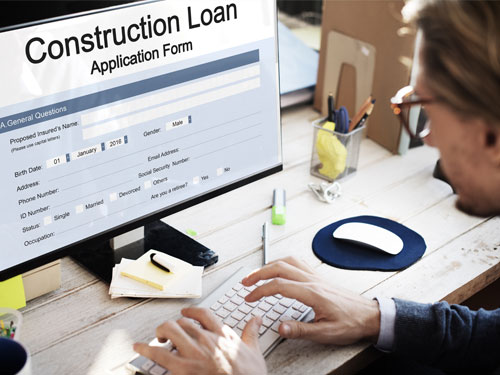 Apply for a construction loan that is designed to support homeowners