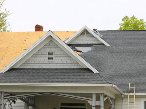 Install a new roof if needed to protect your home and improve its look.